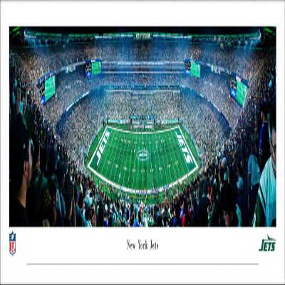 New York Jets, Night Game - Unframed 40 x 13.5 Poster by Blakeway Panoramas