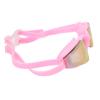 Airshi Swimming Glasses, Swim Goggles HD Silicone Frame Fogproof Adjustable Back Strap for Outdoor Diving for Children (Pink) view 2