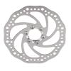 Brake Disc, Flange Adapter High 160mm Threaded Hubs With 6 Resistant Stainless Steel Bike Brake Rotor, for Mountain Bike Replacement view 4