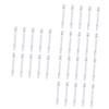 Sosoport 30pcs Alloy Darts Shafts Alloy Thread Flight Compatible Optimal Flight Path view 1