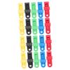 Didiseaon 20pcs Heavy Duty Tent Clips Windproof Clamps for Awnings Tarps Tent Fasteners for Camping Unique Tooth Design for Secure Fixing view 1