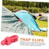 Didiseaon 20pcs Heavy Duty Tent Clips Windproof Clamps for Awnings Tarps Tent Fasteners for Camping Unique Tooth Design for Secure Fixing view 2