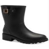 Style & Co. Womens Millyy Rubber Adjustable Rain Boots Black 10 Medium (B,M) view 1
