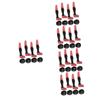 Kisangel 20sets Fishing Pole Covers Saltwater Rod Tip Cap Skid-Resistant Elastic Fishing Rod Sleeve view 1