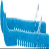 Guardog Figure Skating Blade Guards - Figure - Centipede Glitz Blue 838 view 1