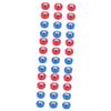 Sosoport 36pcs Sliding Beads Foosball Table Parts Table Football Rolling Beads for Hand-Eye Coordination Toy view 1