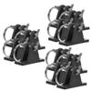 INOOMP 12pcs Deck Hinges with Flat Mount for Boating Bracket with Pin Easy Installation for Kayak and Tops Boat Accessory view 1