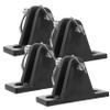 INOOMP 12pcs Deck Hinges with Flat Mount for Boating Bracket with Pin Easy Installation for Kayak and Tops Boat Accessory view 4