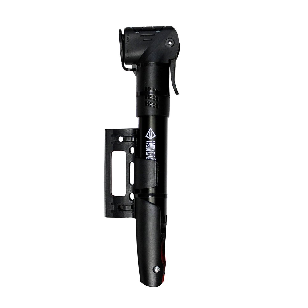 Bicycle Pumps, High-Pressure Floor Pumps - Hand Pumps for Schrader, Presta, and Dunlap. Some Hand Pumps include Mounting Brackets. (Pump-IS Hand 02, Black)