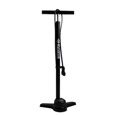 Bicycle Pumps, High-Pressure Floor Pumps - Hand Pumps for Schrader, Presta, and Dunlap. Some Hand Pumps Include Mounting Brackets. (Pump-is Floor 02, Black)