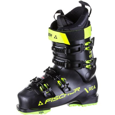 Fischer Men's Ski Boots RC4 100 HV X Black-Yellow 26 1/2