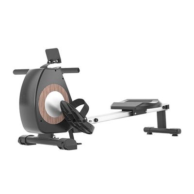 ASSYA Rowing Machine, Magnetic Resistance Rowing Machine, Multi-Speed Adjustment, Silent Flywheel, Foldable Storage, with Mobile Phone Holder