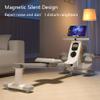 ASSYA Rowing Machine, Magnetic Resistance Rowing Machine, Multi-Speed Adjustment, Silent Flywheel, Foldable Storage, with Mobile Phone Holder view 4
