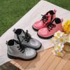 Mybozz Kids Boots Girls Boys Shoes Side Zipper Cute Ankle Boot(Toddler/Little Kid) view 3