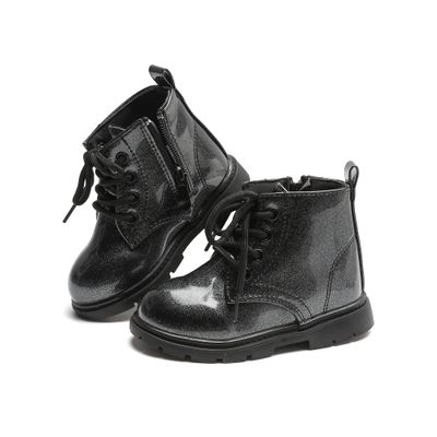 Mybozz Kids Boots Girls Boys Shoes Side Zipper Cute Ankle Boot(Toddler/Little Kid)