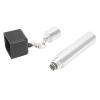 Airshi Billiard Stick Tip Chalk Holder, Billiard Pool Chalk Holder Comfortable Hand Feel 3 in 1 Function for Billiard Hall (Silver) view 1