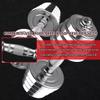 Adjustable Dumbbell Set Men's Home Fitness Adjustable Weight, Gym Solid Steel Barbell, Abdominal Muscle Training Equipment (Color : Silver, Size : 7.5kg/16.5lb*2pcs) view 4