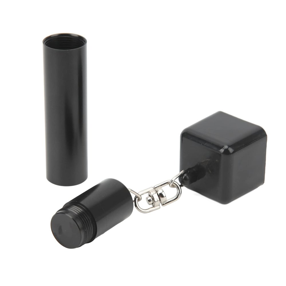 Airshi Billiard Stick Tip Chalk Holder, 3 in 1 Function, Black