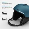 Ski Snowboard Helmet for Men, Women & Youth, Adjustable Fit Snow Helmet with 8 Vents, Shockproof/Windproof Protective Gear for Skiing, Snowboarding view 3