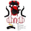 TBVECHI Kids Bike Child Seat Rear Mount Baby Bike Seat for Adult Bike, Kids Rear Bike Seat Safety Carrier, Universal Toddler Bike Seat for Mountain Bike Electric Bikes Bicycles, Red view 3