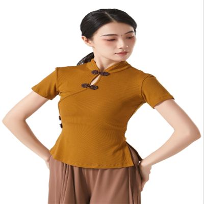 Angcoco Women's Elegant Chinese Traditional Cheongsam Tops