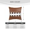 Augenstern Zippered Pillow Protectors Cover Case 3D-American-Football Decorative Throw Pillow Cover Square Cushion Case 16"X16" view 4