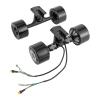 250W Dual Motor Set Speed Skateboarding Equipment Scooter Hub Motor for Longboard Upgraded 15.525 mph top Speed Skateboarding Equipment (Black) view 1