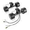 250W Dual Motor Set Speed Skateboarding Equipment Scooter Hub Motor for Longboard Upgraded 15.525 mph top Speed Skateboarding Equipment (Black) view 2