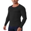 Men's Compression Long Sleeve Shirts, Cool Dry Sports Workout Shirts Underwear Athletic Baselayer Running Tops 1/2 Pack view 2
