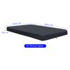 M METERXITY Billiard Pool Table Cover - Billiards Table Accessories Polyester Protection Cover, Waterproof & Dustproof (7', 92x52x8in, Black) view 3
