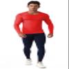 Men's Compression Long Sleeve Shirts, Cool Dry Sports Workout Shirts Underwear Athletic Baselayer Running Tops 1/2 Pack view 4