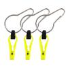 EUPHENG Downrigger Line Release Clips, 18-Inch Leader with Snap, Weight Release Clips for Planer Board Downrigger Trolling Offshore Fishing (Chartreuse #1001-3PCS) view 1