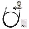 Aopkeo PCP Diving Paintball Tank Fill Station DIN G5/8 Refill Connector Stainless Steel HPA Scuba Filling Stations (with 37inch Hose) view 1