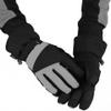 MAGARROW Kids Winter Warm Gloves Windproof Water-Resistant Snow Boys Girls Sport Gloves (Grey/Black, 6-8 Years) view 2