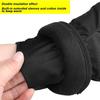 MAGARROW Kids Winter Warm Gloves Windproof Water-Resistant Snow Boys Girls Sport Gloves (Grey/Black, 6-8 Years) view 4