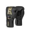 Everlast Elite 2 Boxing Gloves | Pro Training & Heavy Bag Gloves | Men & Women | Ventilated Palm | Multi-Layer Protection | Black/Gold, 12 oz view 1