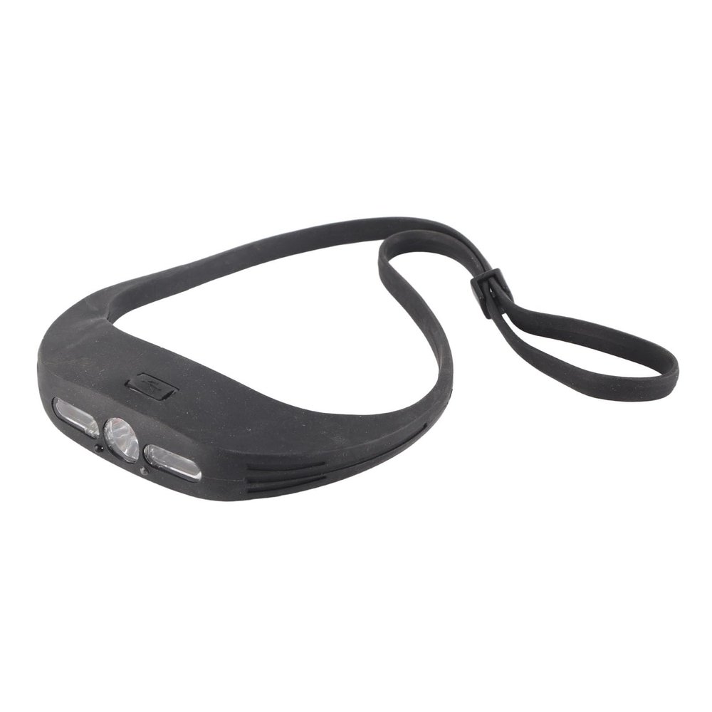 Motion Sensor Headlamp, Ultralight Infrared Induction Sensitive Headlamp Five Modes Silicone Rechargeable Light for Adults Outdoor for Maintenance