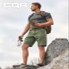 CQR Men's Quick Dry Stretch Hiking Cargo Shorts, Lightweight Water Resistant Tactical Casual, Golf & Outdoor with Pockets, Rocky Lichen, 36W x 12L view 3