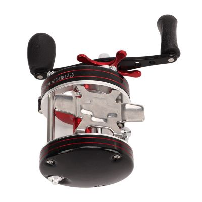 Baitcasting Fishing Reel, Relief Knob Magnetic Brake Sensitive Lure Fishing Reel for Lake (Right Hand)
