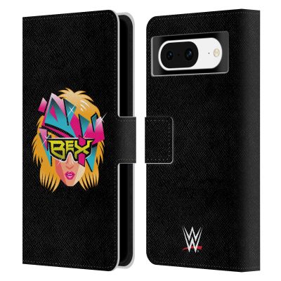 Head Case Designs Officially Licensed WWE Graphics Becky Lynch Leather Wallet Case Compatible with Google Pixel 8