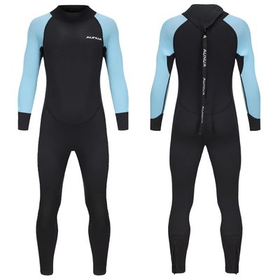 Aunua Kids Wetsuit for Youth Boys Girls, 3/2mm Full Wetsuit for Swimming, Surfing