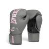 Everlast Elite 2 Boxing Gloves for Youth, Teens, and Adults with Smaller Hands | Secure Fit Hook and Loop Closure & Ventilation | Speedbag and Heavy Bag Training Gloves | Pink/Grey, 8 oz (Extra Small) view 1