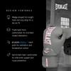 Everlast Elite 2 Boxing Gloves for Youth, Teens, and Adults with Smaller Hands | Secure Fit Hook and Loop Closure & Ventilation | Speedbag and Heavy Bag Training Gloves | Pink/Grey, 8 oz (Extra Small) view 3