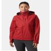 Helly Hansen Womens Crew Hooded Sailing Jacket 2.0, 162 Red - Medium view 2