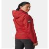 Helly Hansen Womens Crew Hooded Sailing Jacket 2.0, 162 Red - Medium view 4