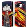 Head Case Designs Officially Licensed WWE The Man Becky Lynch Leather Wallet Case Compatible with Google Pixel 8 view 1