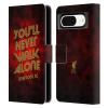 Head Case Designs Officially Licensed Liverpool Football Club Red Pixel YNWA Retro Liver Bird YNWA Leather Wallet Case Compatible with Google Pixel 8 view 1