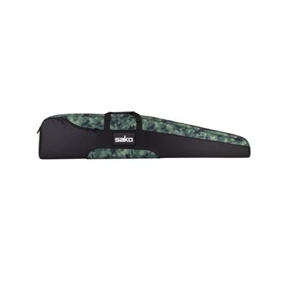 Beretta Sako X Durable Protective Capacious Zipped Soft Gun Carrying Case with Padded Shoulder Strap, Green Camouflage