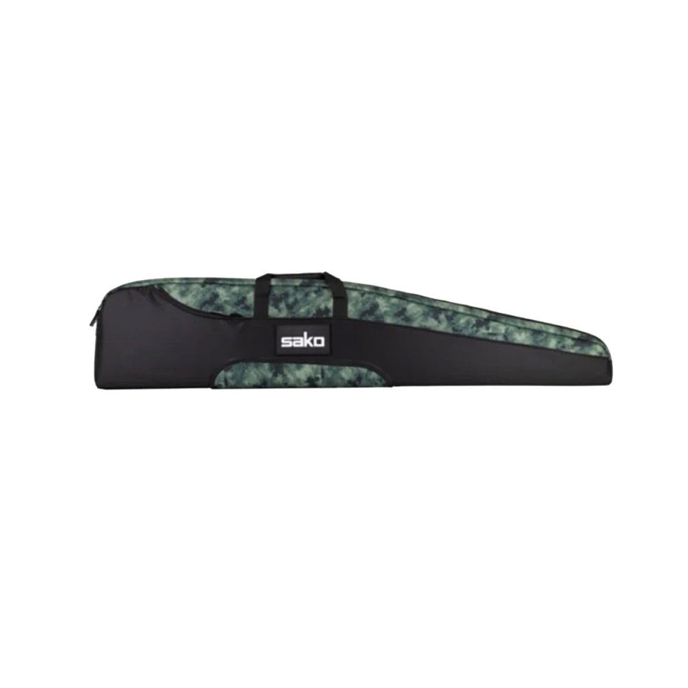 Beretta Sako X Durable Protective Capacious Zipped Soft Gun Carrying Case with Padded Shoulder Strap, Green Camouflage