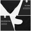 Black White Ski Mask Balaclava Shiesty Mask Men Women Winter Full Face Mask 2 Pack Adult Motorcycle Helmet Face Cover Football Snowboard view 4